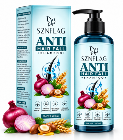 Anti Hair Fall Shampoo – Strengthens Hair & Nourishes Scalp