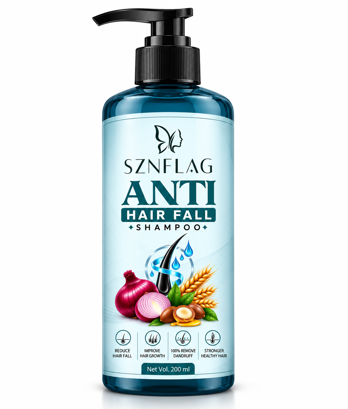 Anti Hair Fall Shampoo – Strengthens Hair & Nourishes Scalp