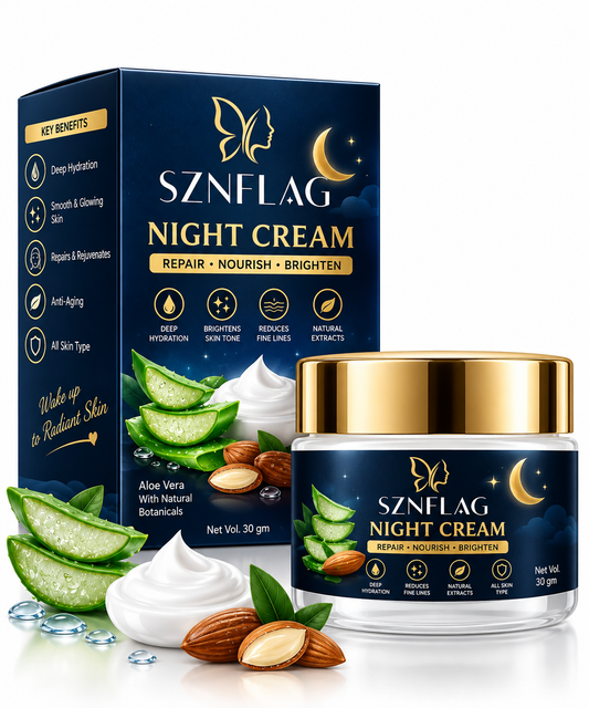 Night Cream – Deep Hydration & Skin Repair with Natural Extracts